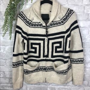 Aritzia // TNA 100% Lambswool Cardigan Sweater